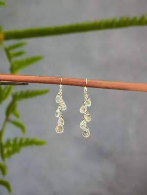 Pom Jewelry Moonstone Earrings Set In Sterling Silver-PEMN41