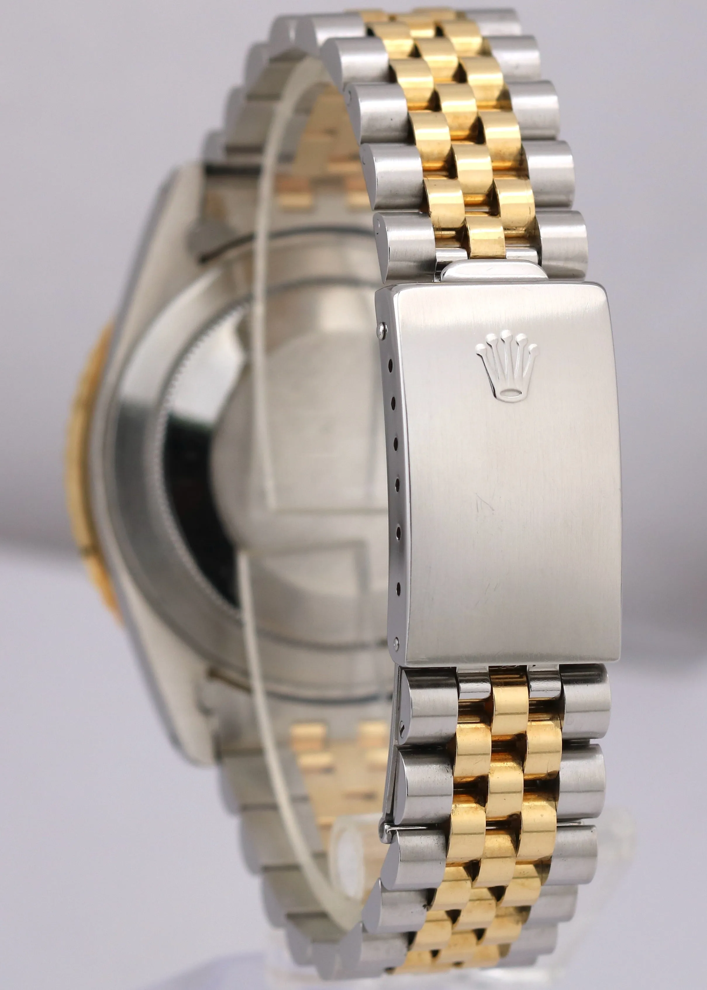 Rolex GMT-Master ROOT BEER Brown CHAMPAGNE DIAMOND 18K Gold Steel JUBILEE 16753