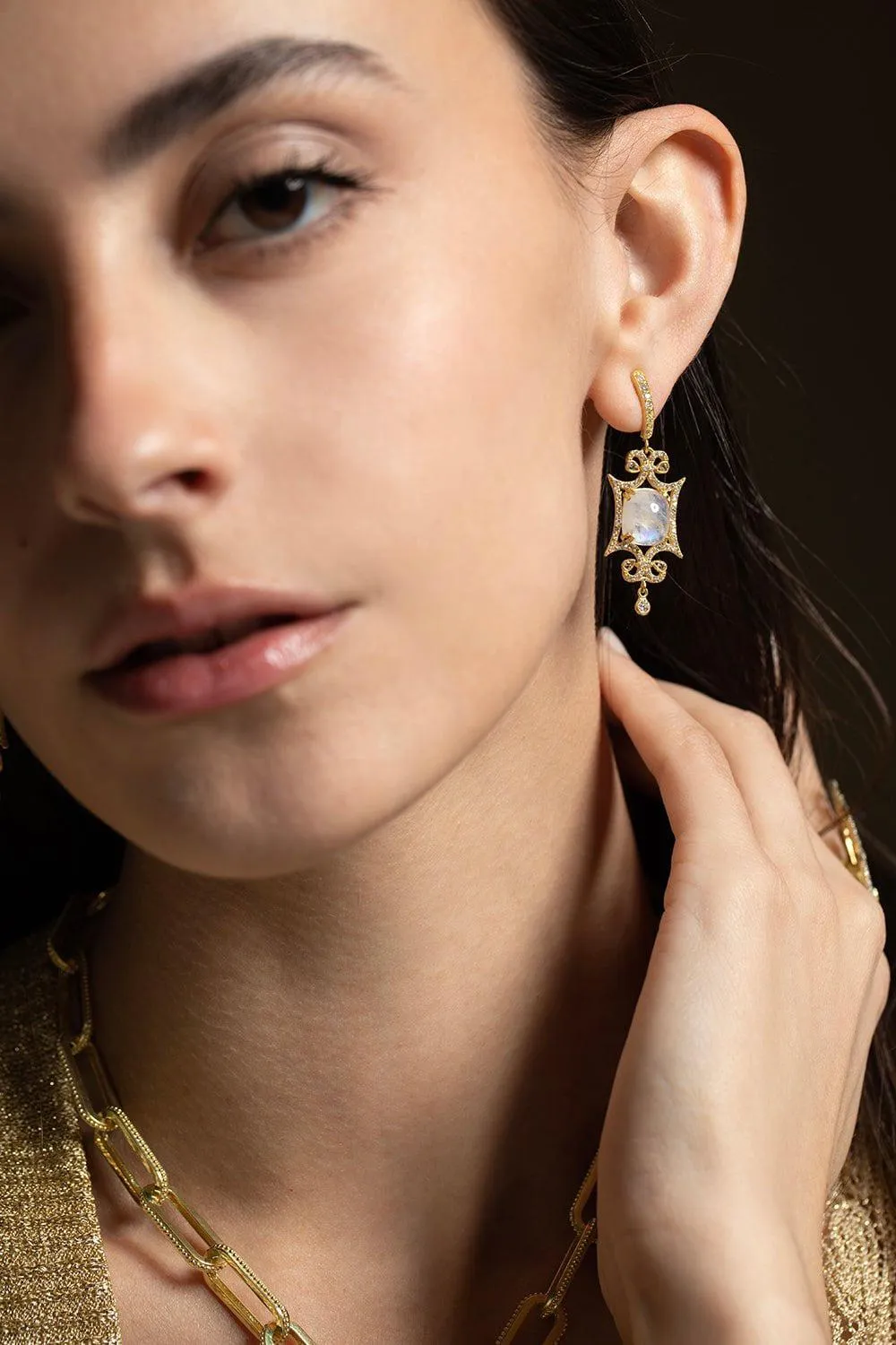 Royal Scroll Earrings