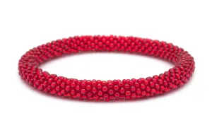 Ruby Red Solid Bracelet