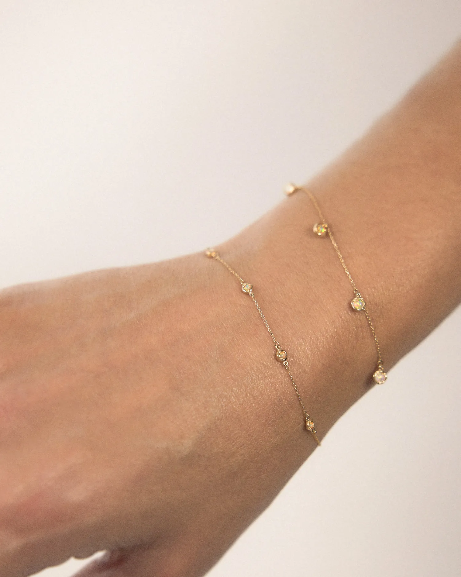 Ruby Station Droplet Bracelet