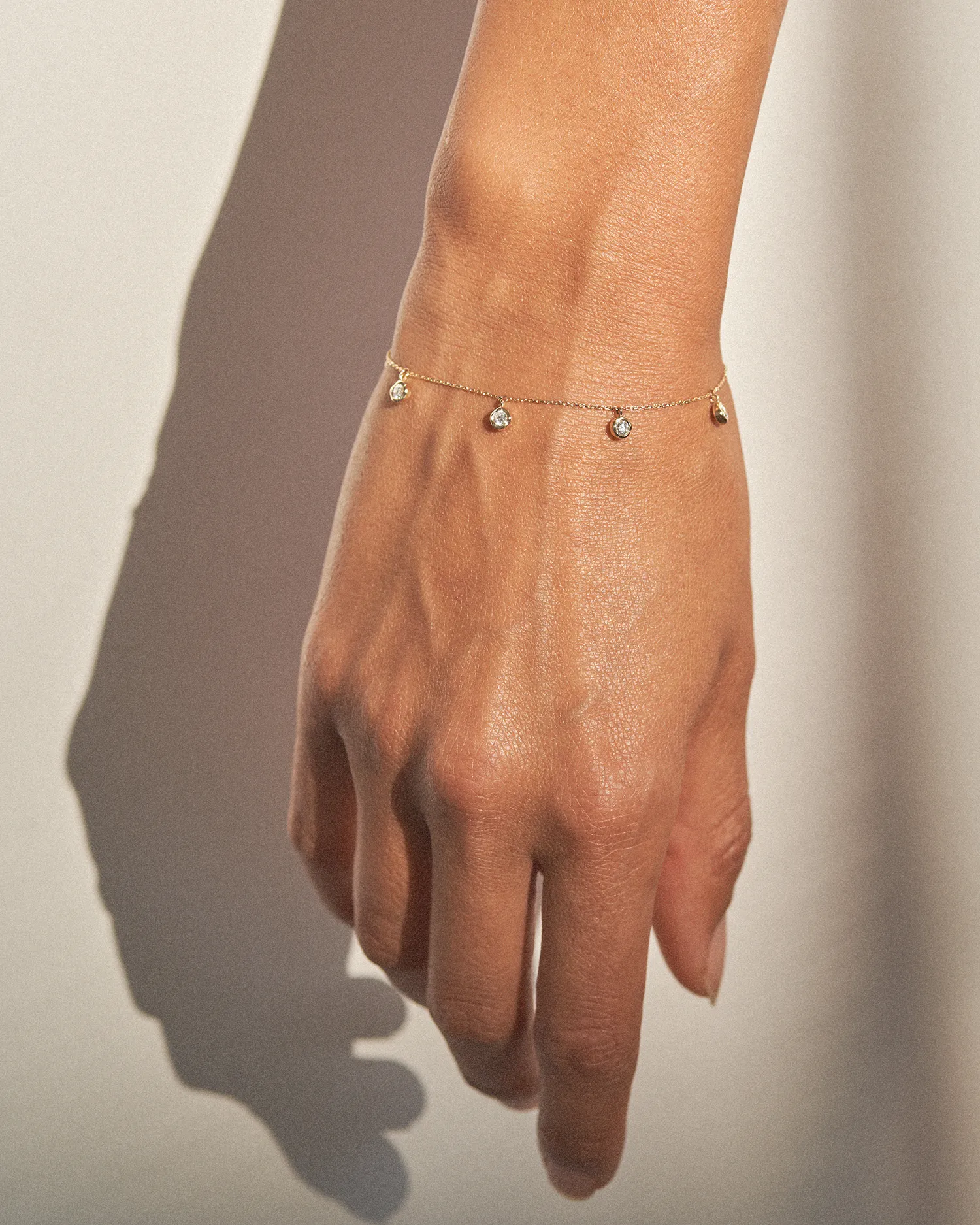 Ruby Station Droplet Bracelet