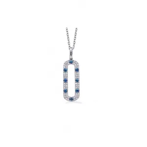 S. Kashi & Sons Sapphire Necklace N1316-SWG