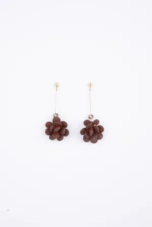 Sadie Earrings - Chocolate