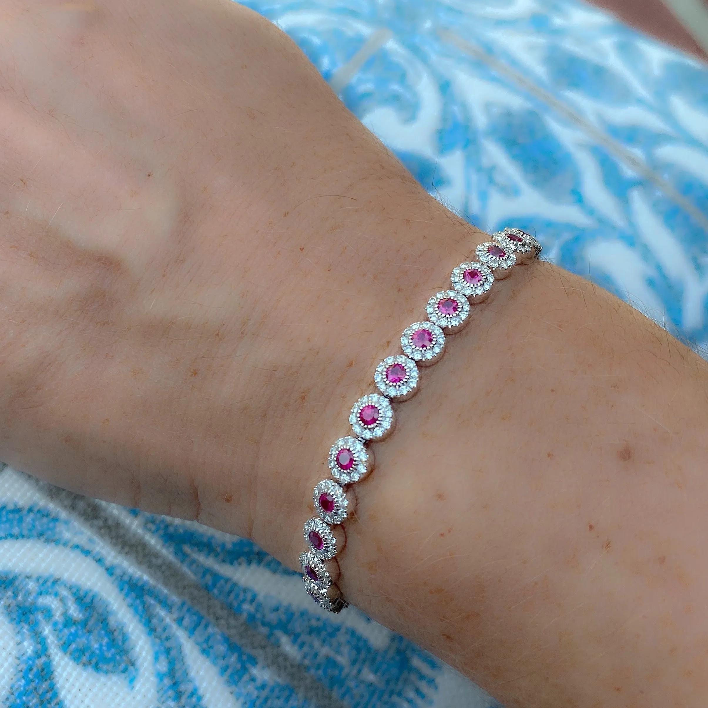 Salavetti Ruby & Diamond Bracelet