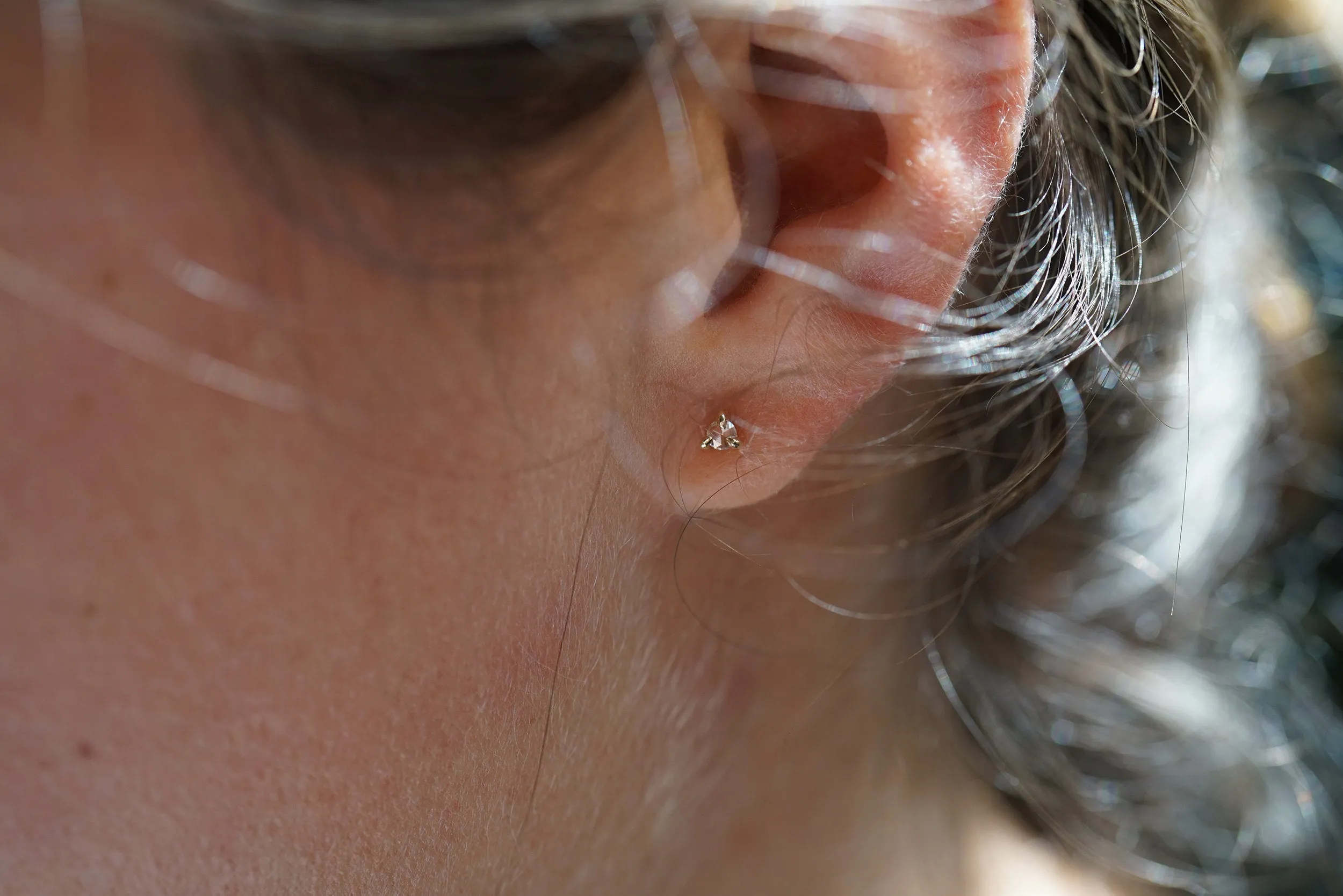 Selene Stud with Alternate Stone