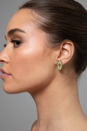 Shooting Star Earrings - Green