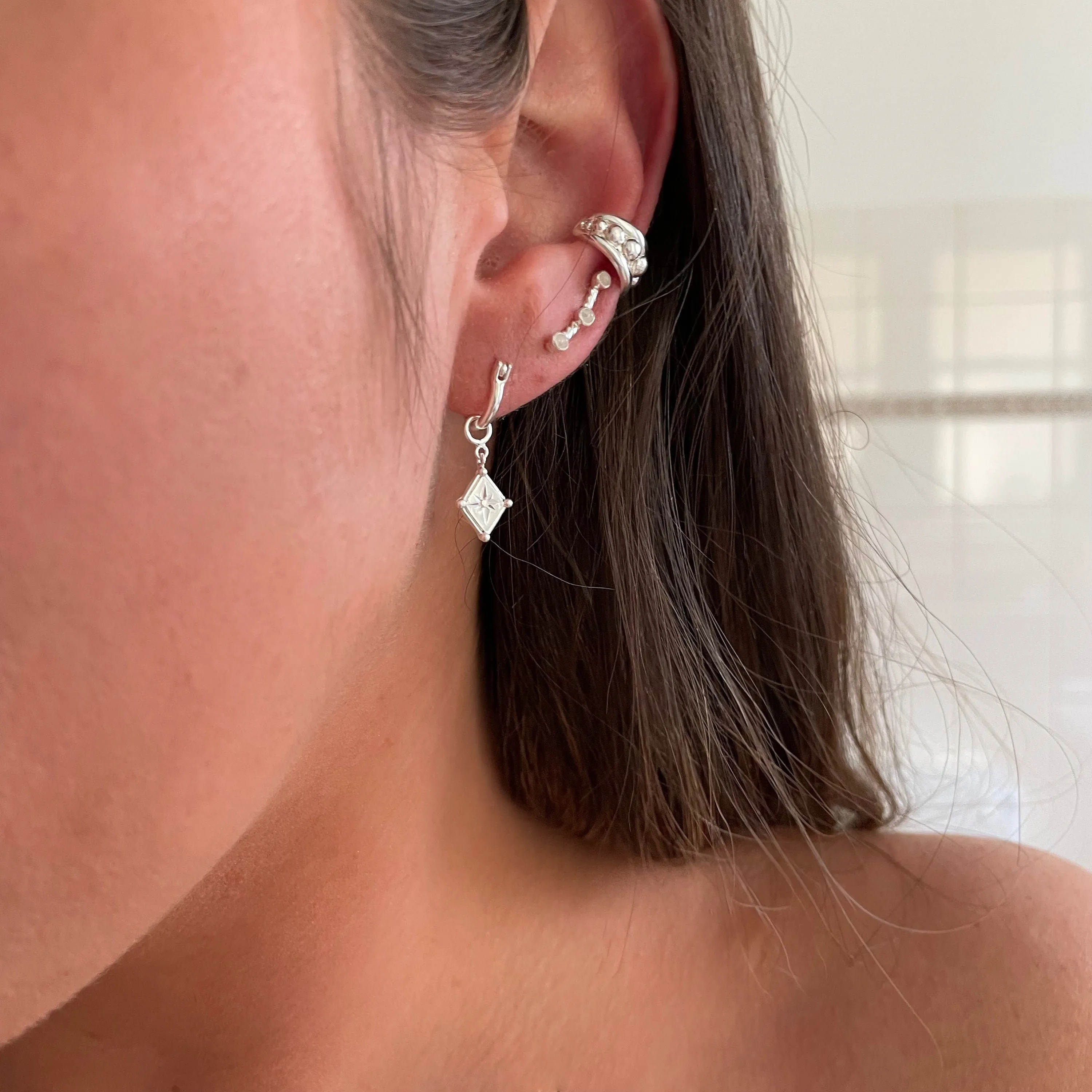 Sienna Sterling Silver Mini Hoop Earrings