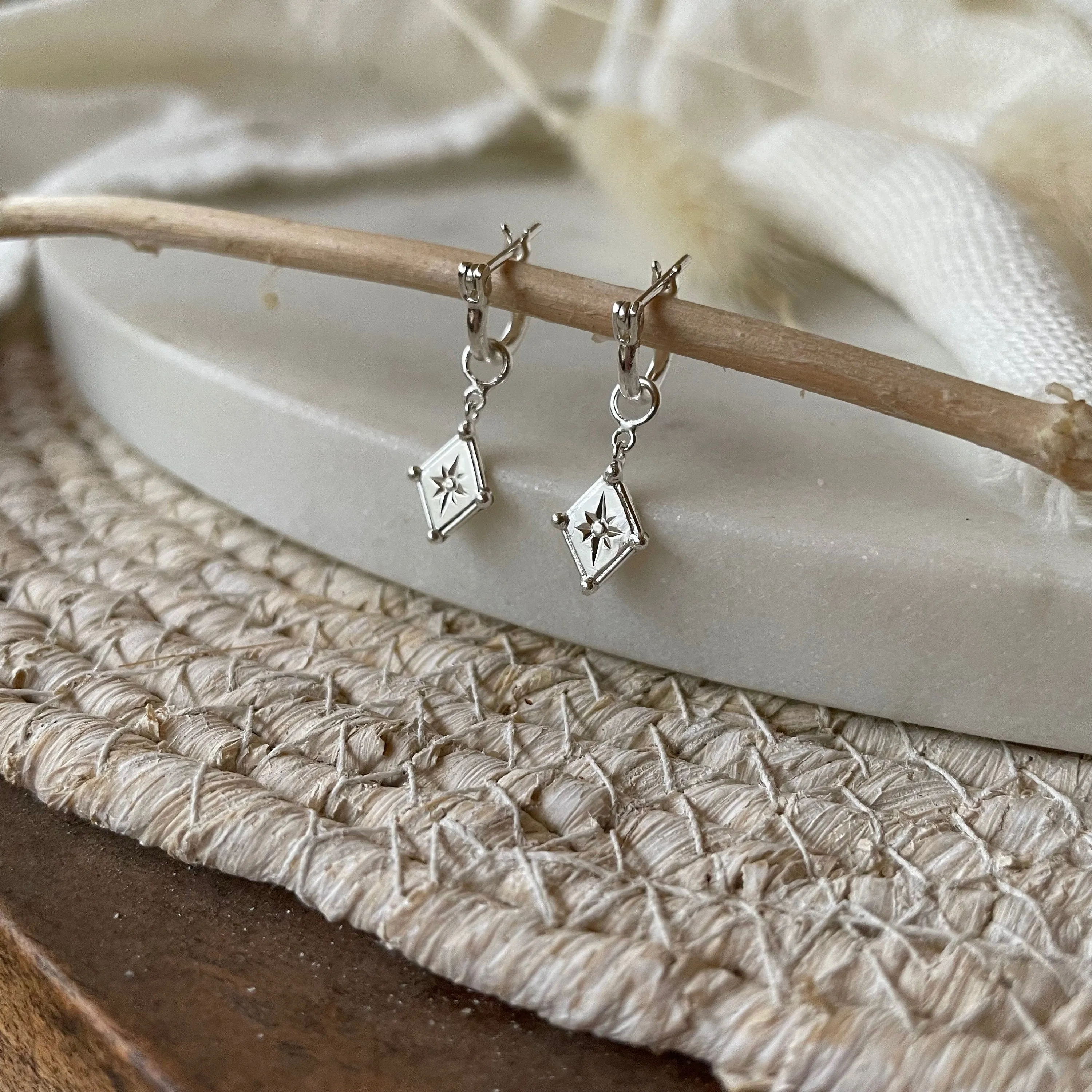 Sienna Sterling Silver Mini Hoop Earrings