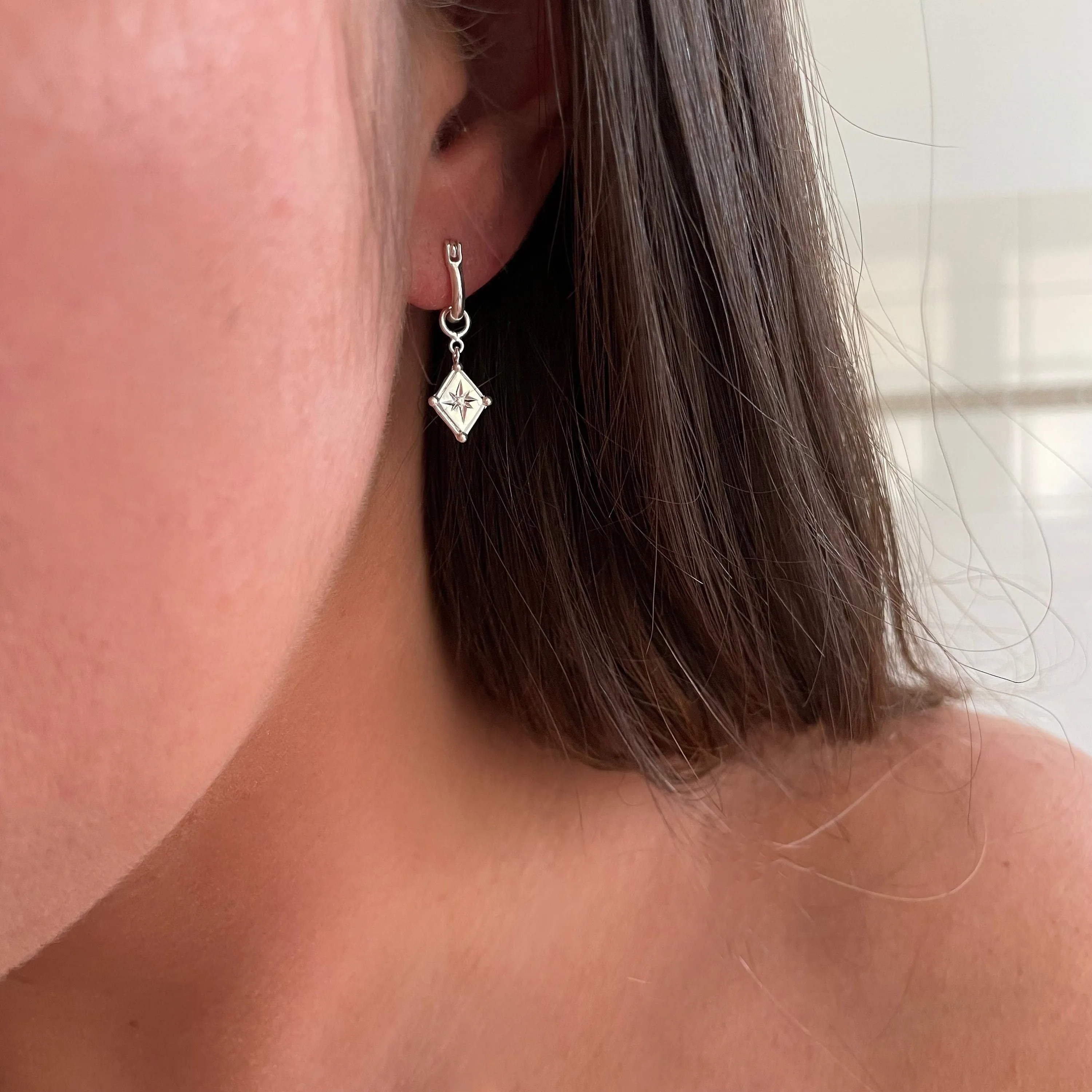 Sienna Sterling Silver Mini Hoop Earrings