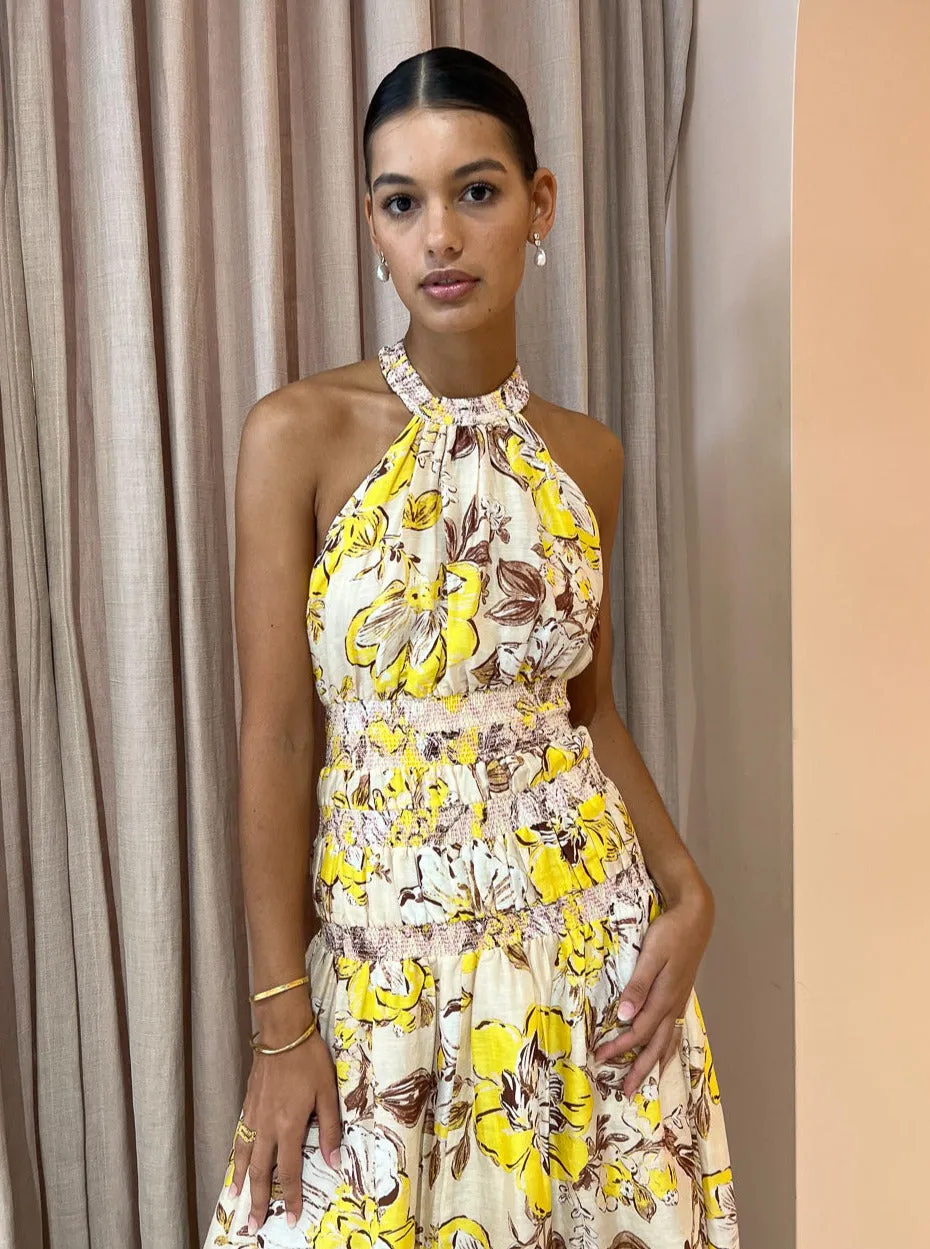 Significant Other Aisha Maxi Dress in Mimosa Floral