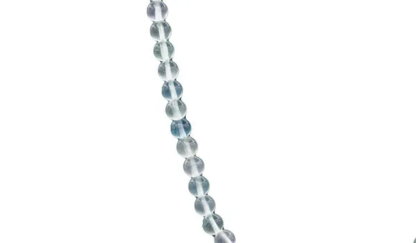 Sterling Silver Mini Fluorite Natural Gemstone Necklace