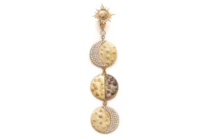 Supreme Moon Phase Earring