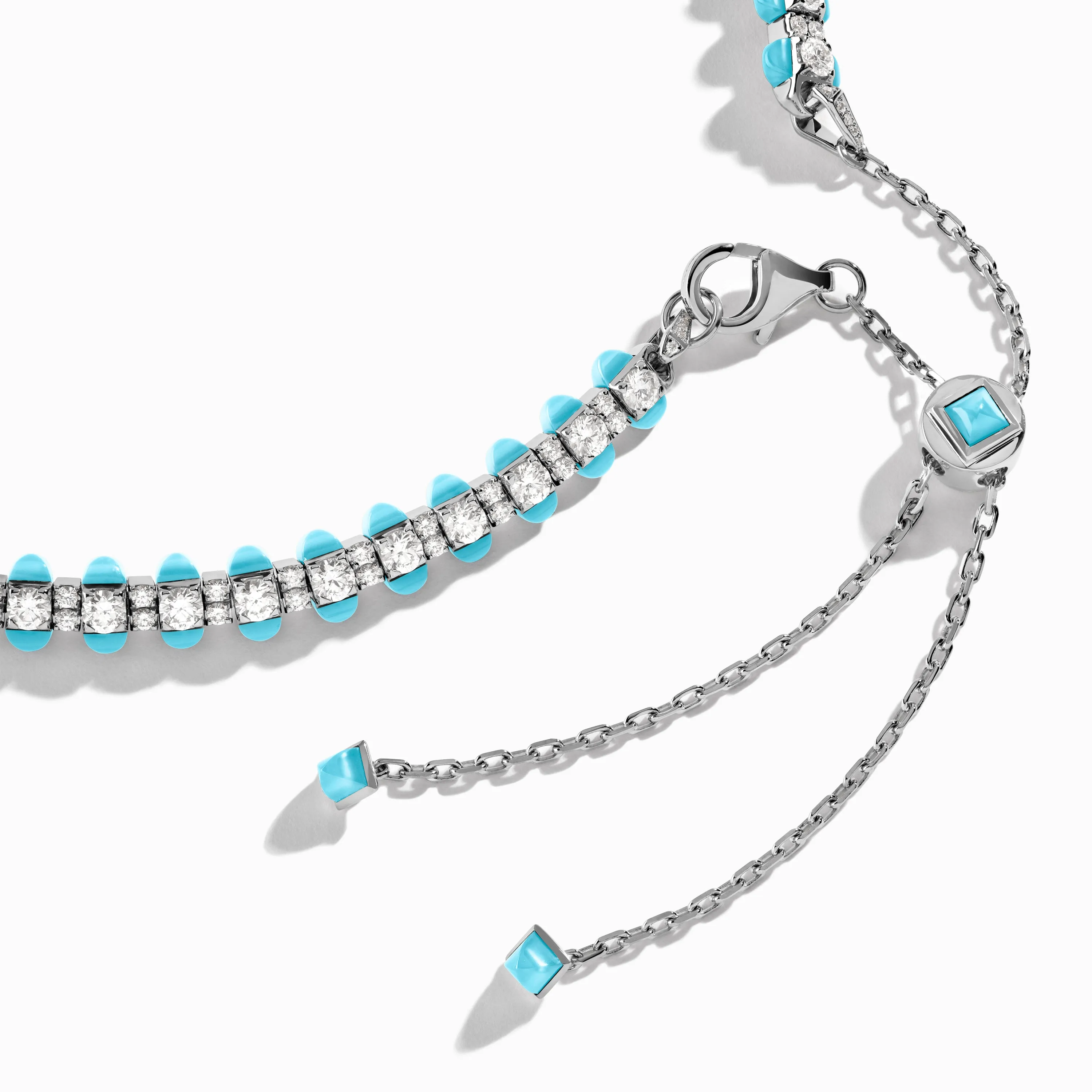 Tip-Top Diamond Collar Necklace