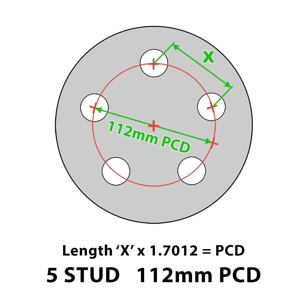 Trailer Rim 12 Inch | 5 Stud 112mm PCD 4.5J OS30