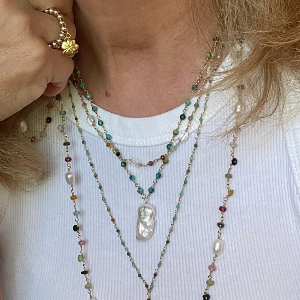 Turquoise Necklace - Capri