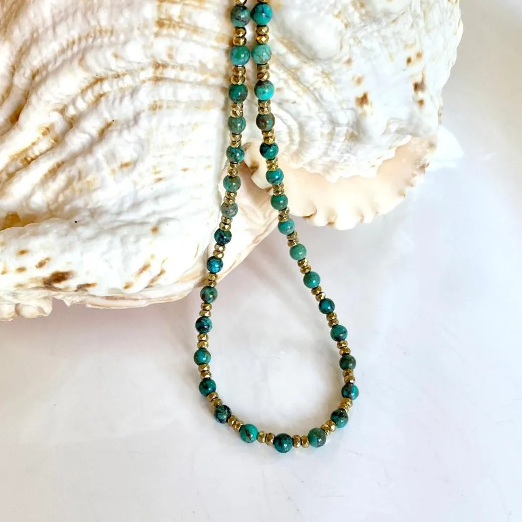 Turquoise Necklace - Rania