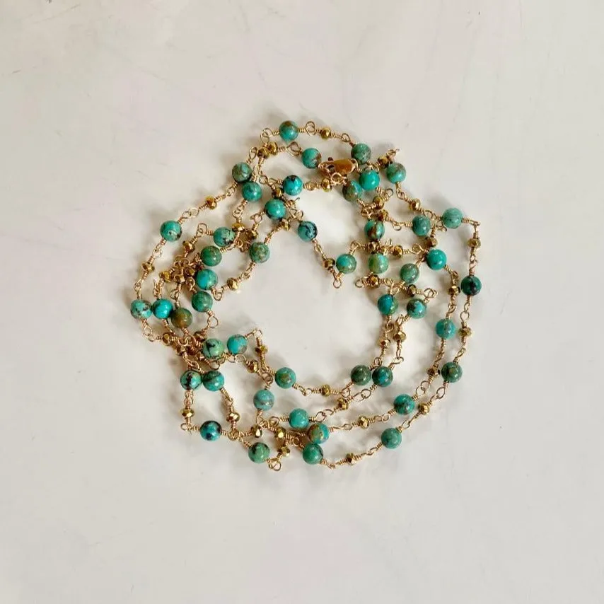 Turquoise Necklace - Rania