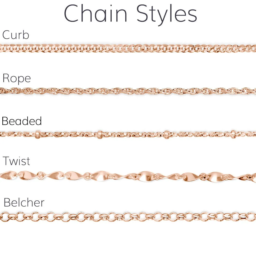 Twist Chain | Rose Gold