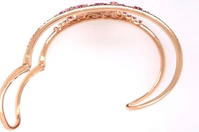 Waterfall Sapphire Diamond Bracelet