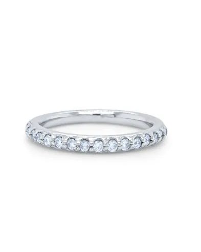 White Gold Diamond Wedding Band